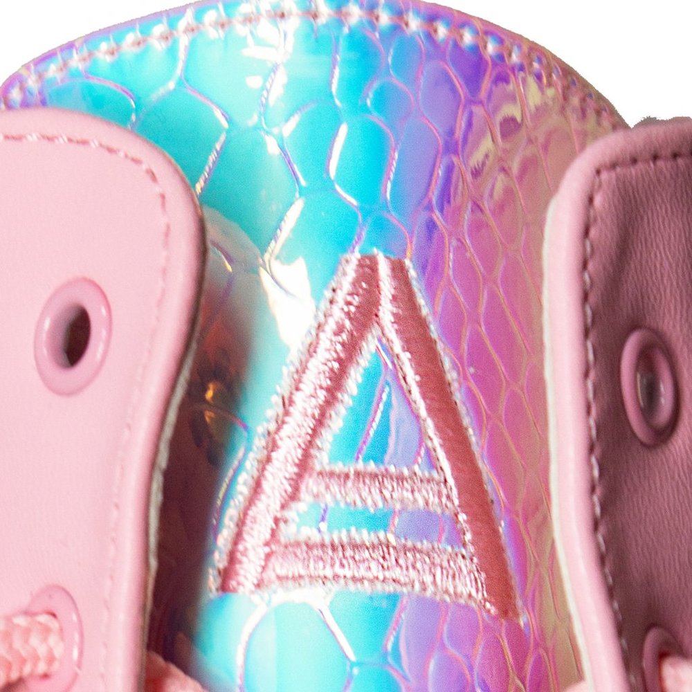 LASR Pink Poison Hi Platform Boots - Picture 8 of 8